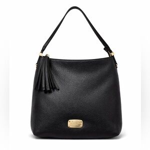 Michael Kors Black Leather Shoulder Bag 2000s